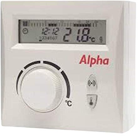 ALPHA EASY-STAT WIRELESS PROGRAMMABLE THERMOSTAT 7.2000050 NEW
