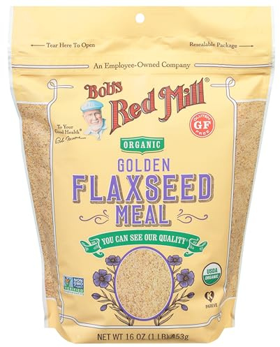 Bob's Red Mill - Organic Golden Flaxseed Meal, Gluten Free, 453g Pouch