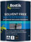 Bostik Solvent Free Waterproofer, Flexible Bitumen Emulsion for use on All Common roof Surfaces, Can Be Applied To Damp Surfaces, Dark Brown in Colour but Dries to Form a Black Finish 5 Litre