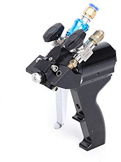 Polyurethane Foam Spray Gun, 35Mpa High Pressure PU Foam Spray Gun P2 Air Purge PU Foaming Spray Gun for Residential Construction