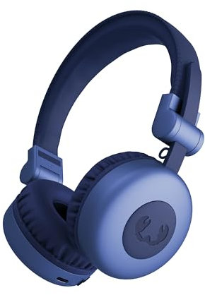 Fresh 'n Rebel Code Core, Casque Bluetooth sans Fil Supra-Aural, 30h D'Autonomie, avec Microphone et Assistant Vocal, Commandes de Volume et Boutons de Lecture/Pause, Pliable (True Blue)