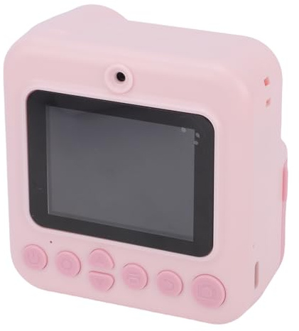 CHICIRIS Fotocamera a Stampa Istantanea, ABS, Doppio Obiettivo da 48 MP, Registrazione Video 1080P, Zoom 16X, per Bambini e Avventure di Viaggio