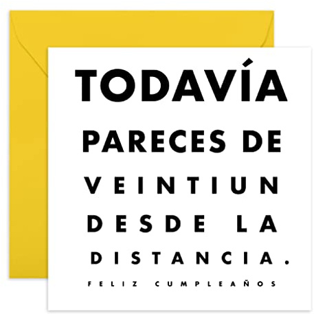 Central 23 - Tarjeta de cumpleaños divertida para amigos - Tarjeta de cumpleaños grosera para mamá papá - 30 40 50 - Tarjeta graciosa con pegatinas