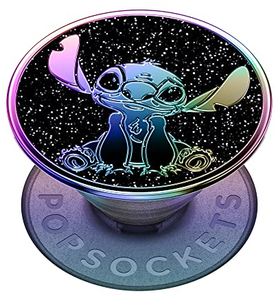 ​​​​PopSockets Telefongriff mit expandierendem Ständer, Disney - Emaille Oil Slick Stitch