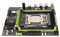 X99 P4 Motherboard, Computer-Mainboard mit E5 2680V3 CPU, 6-Phasen-Netzteil PCIE X16, NVME M.2, SATA 2.0/3.0, USB 2.0/3.0, Gaming-Desktop-Motherboard für PC