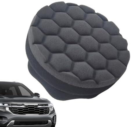 Almohadilla Aplicadora De Brillantina Para Neumáticos,Cepillo Esponja Para Pulido Y Encerado - Aplicador Manual De Brillo Para Neumáticos | Para Detallado Interior Llanta Automóvil Molduras Pintura Mo