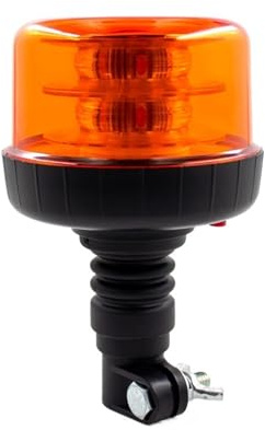 HRLKW Luz estroboscópica de emergencia LED for vehículos de 12 V/24 V y 36 W, baliza intermitente, luz de señalización giratoria, impermeables for camiones y tractores.