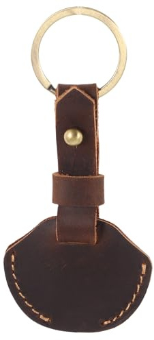 Operitacx Copri Chiave in Pelle Marrone Vintage, Custodia Riutilizzabile per Protezione Contro Sporco, Porta Chiavi per Uso Quotidiano