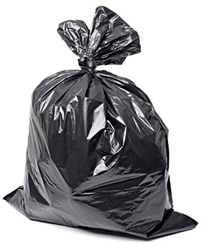 200 strong duty black refuse sacks (Black)