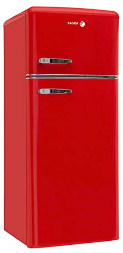 Frigorífico 2P. FAGOR 3FFV-1455R 1.44m Retro Rojo