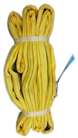 ALFA LOGISTIK Imbracatura rotonda 4 m circonferenza 3t portata – imbracatura rotonda EN1492-2 – imbracatura rotonda in poliestere – imbracatura rotonda 3t portata