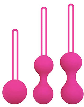 Premium Silicone Palline Kēgēl Bàll Set di 3, per le Donne per l'allenamento del Pavimento Pelvico Come Allenatori del Pavimento Pelvico,Rafforzamento Ottimale dei Muscoli del Pavimento Pelvico