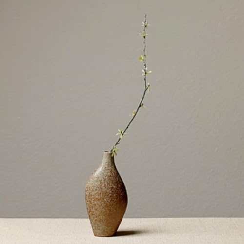 Japanese Style Ceramic Flower Vase Small Ikebana Flower Bud Vase Flower Arrangement Pottery Vases 16
