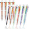 Dacono 10er-Pack 6-In-1 Multicolor-Kugelschreiber - 6 Farbige Druckkugelschreiber für Flüssiges Schreiben - Ideal für zu Hause, In der Schule und Im Büro - für Studenten und Berufstätige