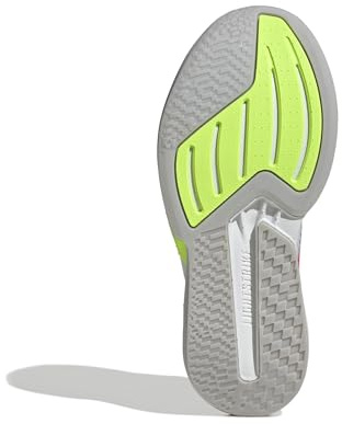 Adidas Mujer Duramo Speed 2 Running Shoes, Dash Grey/Lucid Red/Lucid Lemon, 39 1/3 EU