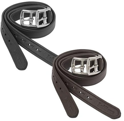 LeMieux Childrens Stirrup Leathers 85cm Black
