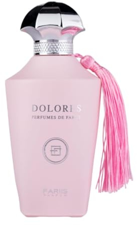 Fariis Dolores Perfume for Women 100ml Pink Bottle with Tassel