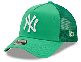 New Era York Yankees Kinderkappe Grün Snapback Mesh Basecap Trucker - Child