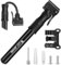 Mini-Fahrradpumpe, Tragbare Zwei-Ventil-Fahrradpumpe, Aluminium Luftpumpe Fahrrad alle Ventile, Schnelle Reifenaufblasvorrichtung Geeignet für Mountainbike, Rennrad