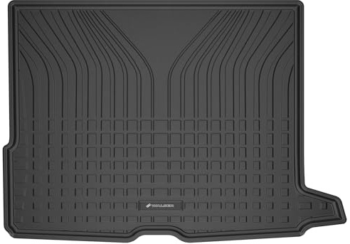 Walser Premium Kofferraumwanne für Mercedes-Benz GLC (X253) 06/2015-Heute, 100% passgenaue Kofferraum Schutzmatte - Made in EU, robuste Antirutschmatte Auto, Antirutschmatte Kofferraum