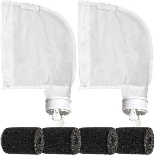 EATBALE Pièces de Rechange Sac de Nettoyage de Piscine et épurateurs de Queue de Tuyau nettoyeurs de Piscine pour Polaris 280/480 Kit d'accessoires à Fermeture éclair Tout Usage Spa de Piscine
