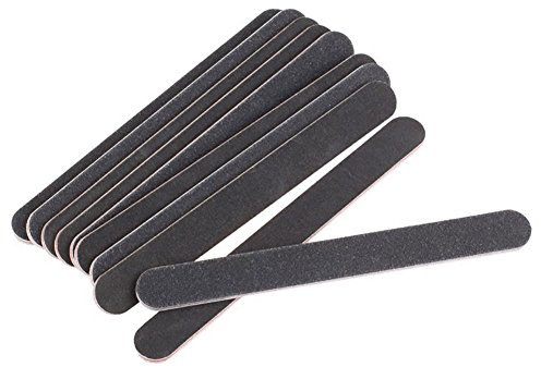 Limes a Ongles, 10pcs Lime à Ongles Professionnelle à Double Face Réutilisable 100/180 Grit Pour Les Salons De Manucure, Le Diy Nail Art à La Maison