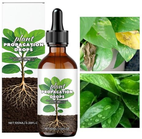 Root Stimulator, Prop Drops, 100ml Liquid Root Stimulator For Cuttings, Propagation Promoter, Fertilizer Drops For Plants Healthy, Gardening Care For Increases Access To Macro Nutrients
