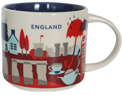 Starbucks You Are Here England Mug
