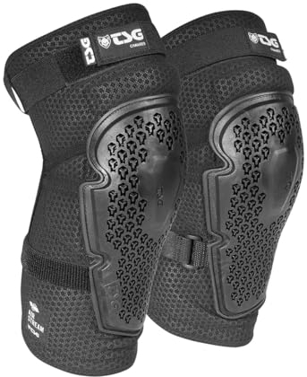 Tsg, Kneeguard Chamber, Knreifer, Schwarz, XL_60, Unisex-Adult