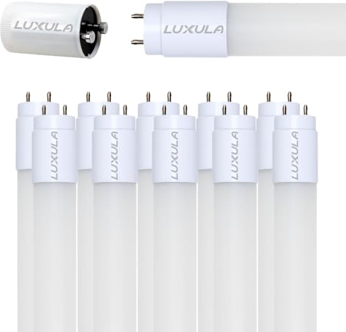 LUXULA 10er Pack LED Röhre 150cm - Kunststoff T8 G13 Sockel - 22W 2640lm - 4000K Neutralweiß - inkl. Starter-Brücke - Röhrenlampe Leuchstoffröhre Neonröhre