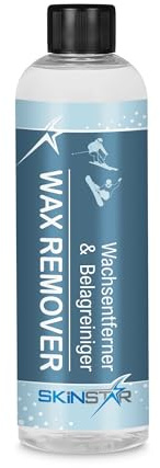 SkinStar Cera Remover 2.0 – Detergente per pavimenti per sci e snowboard | Cera Remover | Rimuove cera e sporco | 500 ml