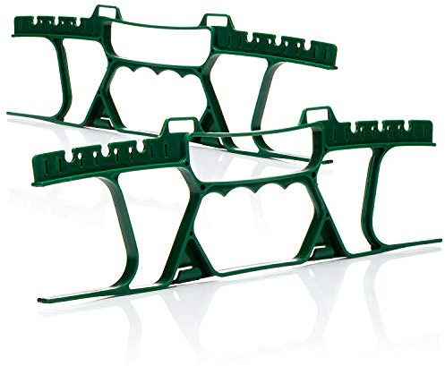 com-four® 2x Kabel-Aufwickler - Drahtwickler aus Kunststoff - Kabel-Manager als Organizer für Lichterketten, Seile, Bänder und Drähte - Kabelspule für Schnüre und Verlängerungen (2 Stück - Aufwickler)