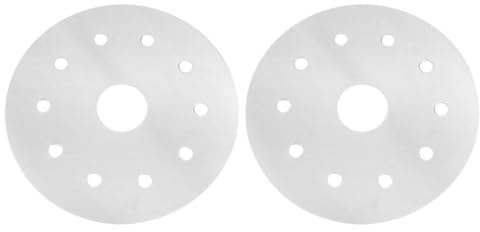 MAGICLULU 2pcs Stainless Steel Heat Induction Disk Heat Diffuser Plate Adapter for Even Cooking Compatible Cookware for Kitchen Use
