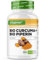 Bio Curcuma mit schwarzem Pfeffer - 365 Kapseln - 4511 mg Bio-Curcuma (Kurkuma) pro Tagesdosis - mit Curcumin & Piperin - 100% Bio-Qualität - Hochdosiert - Vegan