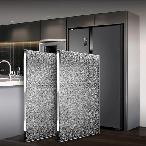 Plaque Anti Chaleur Cuisine Panneau Isolant Thermique Ignifugé Tapis de Protection Thermique en Aluminium Résistant Chaleur 200°C pour Four Armoires et Réfrigérateurs(Stand Type,60 x 100 cm)