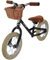 Bandits & Angels Metal Laufrad Mit Weidenkorb Retro Rider Black ab 2,5 Jahren – Für Jungen und Mädchen – Schwarzes Balance Bike – Verstellbarer Sattel 36 bis 44 cm – Luftreifen – Luxuriöse Griffe