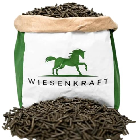 Wiesenkraft Wikra Zink – 5kg – Natürliches Zusatzfutter für Pferde, mit Tierärzten entwickelt, getreidefrei & ohne Melasse, bei Zinkmangel, Ekzemen & Hufproblemen, stärkt Haut, Fell & Immunsystem