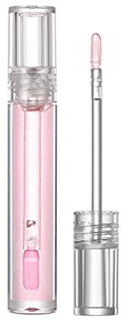 ISAKEN Kristall Lipgloss Glossy Finish Lips Flüssiger Lippenstift, Moisturize & Volumize Lips Instantly for Thicker & Fuller Lips, Lippenpflege für Trockene Lippen, Geschenke für Frauen