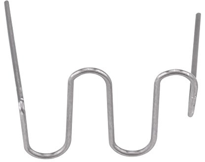 Svetsklämmor, 100 st 0,6 mm bilstötfångare Reparation Förskurna svetsklämmor Reparationsmaskin Svetsning Hot Stapler Tool Kit 3 tillgängliga (Wave Style)