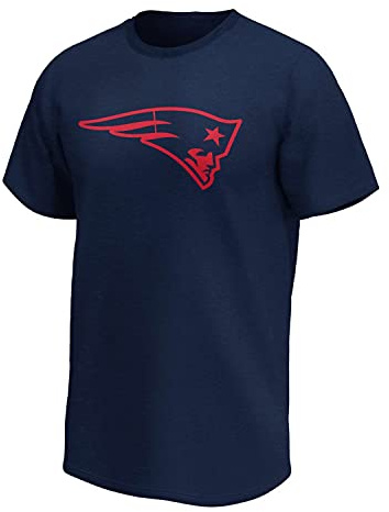 Fanatics - NFL New England Patriots Mono Premium Graphic T-Shirt - Blau Farbe Blau, Größe M