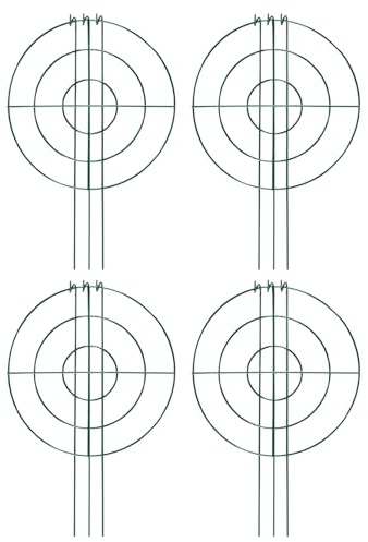 Jaulas y soportes de peonía, soporte de flores para jardinería, jaula resistente para plantas, hortensias, flores, fresas, monstera, tomate para jardín, invernadero, cama elevada, agricultura