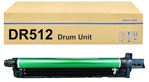 LCL Tamburo Compatibile per A2XN0TD DR512 DR512C Color (C/M/Y) Drum Unit Sostituzione per Konica Minolta Bizhub C224 C224e C284 C284e C364 C364e C454 C454e C554 C554e (1 drum)
