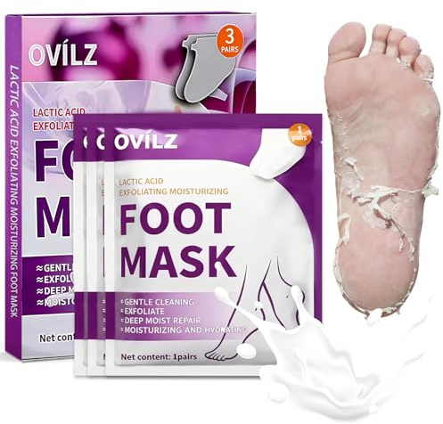 3 Paar FeuchtigkeitsspendenDe Pflege Fußmaske, Hornhaut Fußmaske Für Weiche Füße, Fußpeeling Maske Hornhaut Socken, Fußpflege Zarte Füße, Fussmaske Für Männer Und Frauen