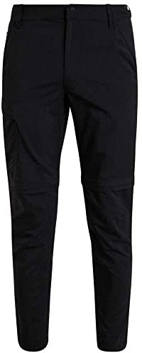 Berghaus Navigator 2.0 Zip Off Pantalon de Marche Homme, Noir/Noir, 101,6 cm