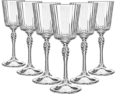 Bormioli Rocco 20 Ans « Amérique Liqueur Lunettes - Art déco Vintage Sherry Grappa Après dîner Lunettes - 80ml - Clear - Paquet de 12