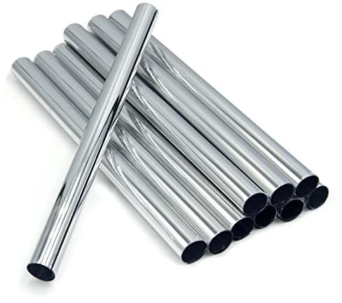 Apragaz 200mm x 15mm Chrome Radiator Pipe Covers (10 Pack)