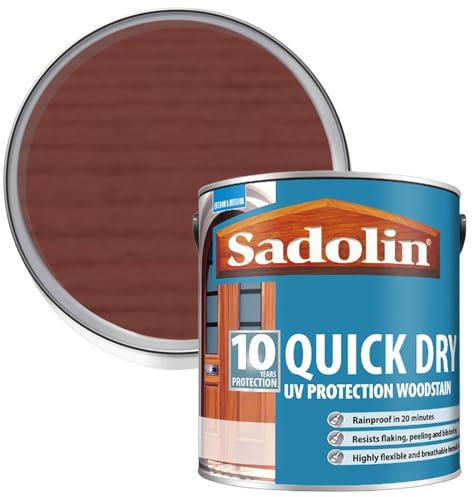 Sadolin - Quick Dry Woodstain Mahogany 2.5L