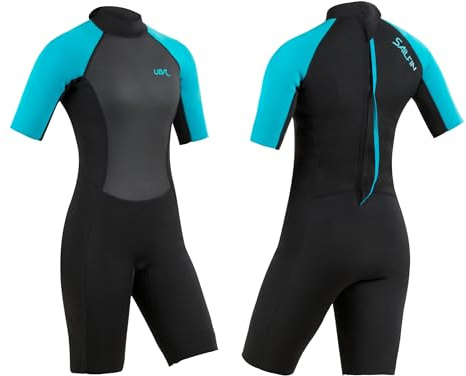 Urban Beach Women's WS1230 Wetsuit, Blue, S