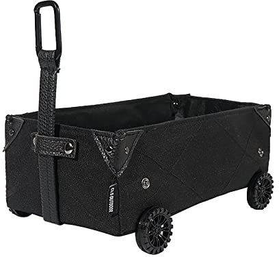 VOr275 Chariot de jardin pliable multi-usages pour l'intérieur et l'extérieur, peut être utilisé pour le camping et les pique-niques