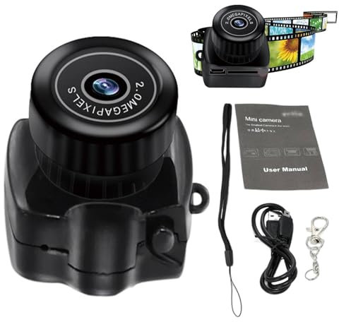 Mini videocamera di sicurezza wireless | Mini videocamera di sicurezza magnetica ad alta definizione 1080p, con visione notturna, rilevamento del movimento, telecamera di sicurezza esterna, Ocul